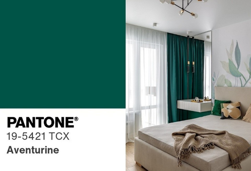 9 трендовых цветов Pantone 2024-2025, которые можно использовать в интерьере