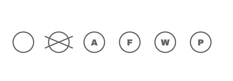 Значки на одежде для стирки: расшифровка и внешний вид символов по уходу за вещами