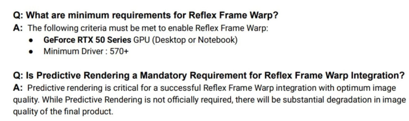 Функция Reflex 2 сейчас доступна для видеокарт NVIDIA GeForce RTX 50, но позже ожидается поддержка других видеокарт RTX